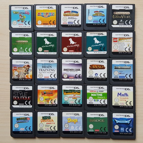 Nintendo spiel auswahl - ds,